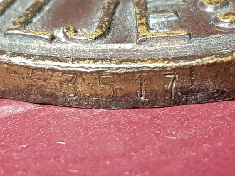 Full Size John Chard Medal Numbered on Rim 3517