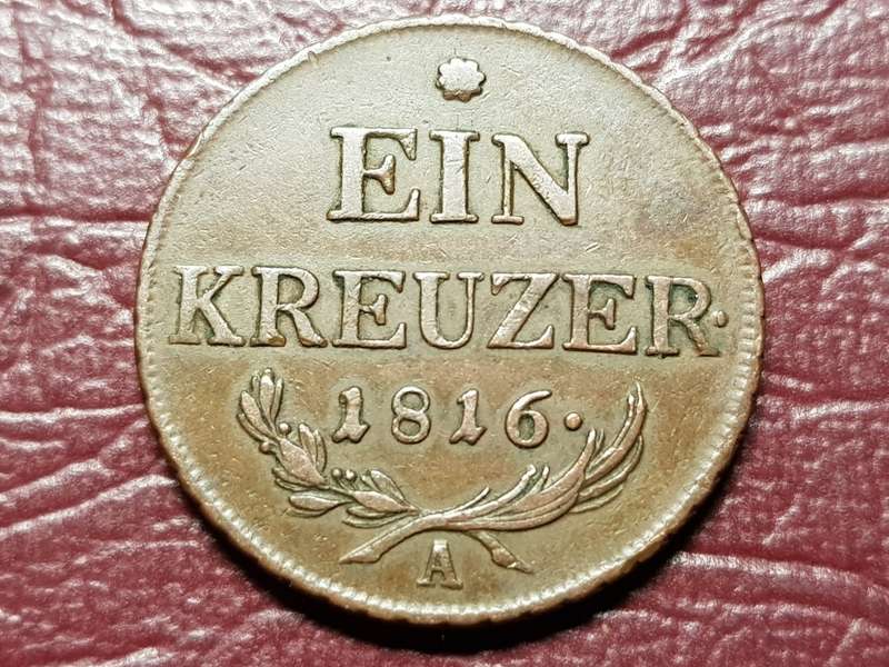 1816 Austrian Empire 1 Kreuzer - Francis I