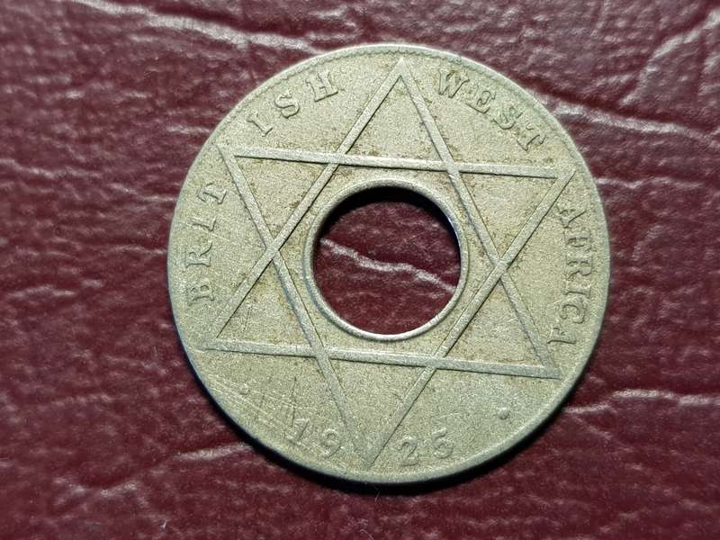 1925 British West Africa  Penny - George V