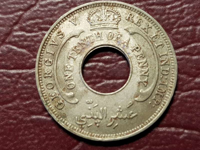 1930 British West Africa  Penny - George V