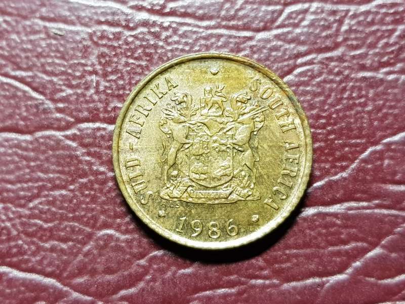 1986 RSA Bronze 1 Cent - Mint State