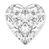 0.76ct Heart Cut Diamond