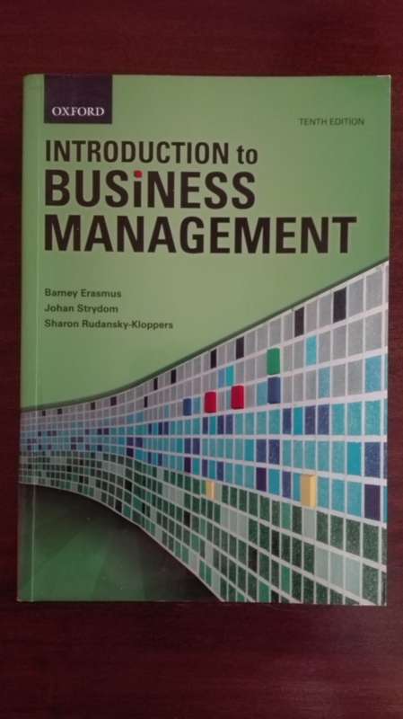 Introduction To Business Management (10th Edition)