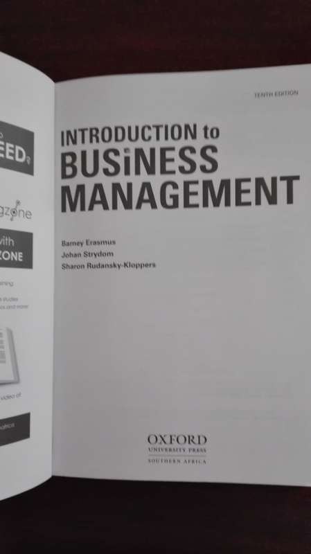 Introduction To Business Management (10th Edition)