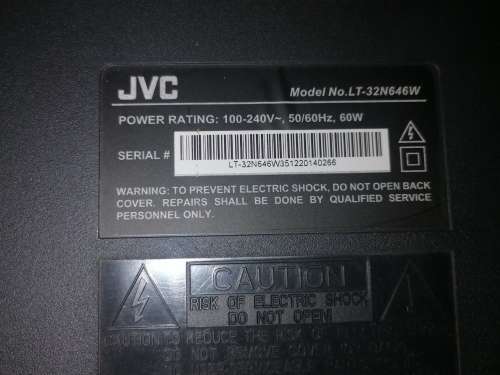 JVC 32INCH SMART LED TV WITH REMOTE AND MANUEL