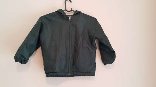 AN AWESOME BOYS GREEN "DRIMAC STYLE" RAIN JACKET!!!