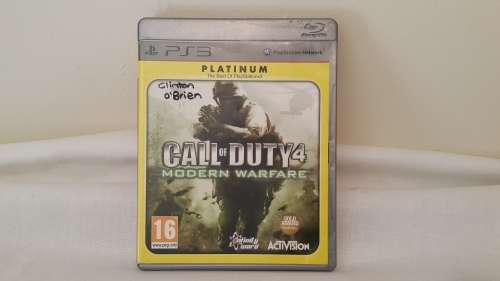 CALL OF DUTY 4 - MODERN WARFARE!! ACTIVISION!! PS3!!