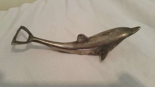 A STUNNING KOHLER DOLPHIN BOTTLE OPENER!!!!!