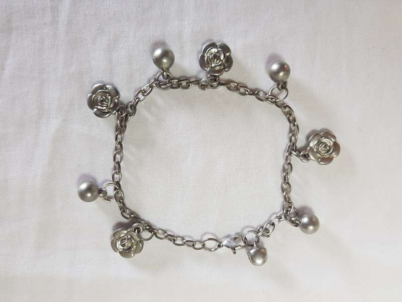 Rose Charm Bracelet