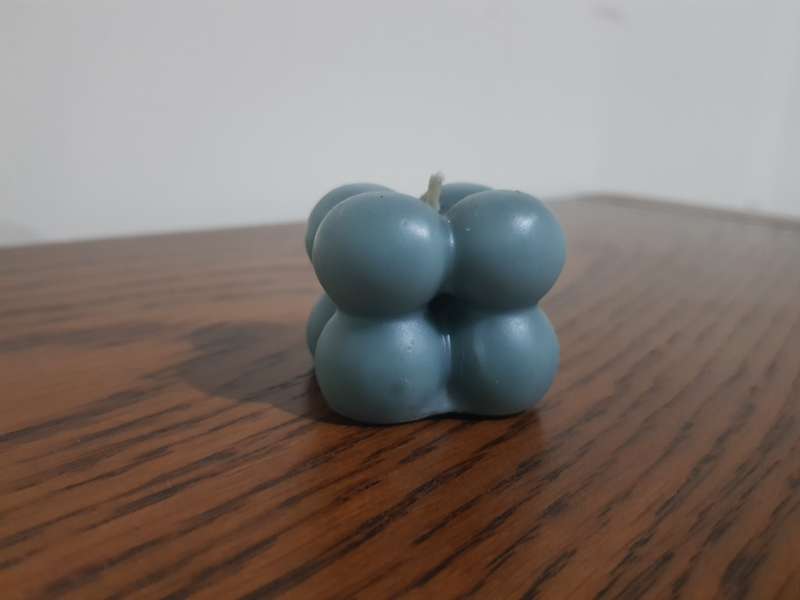 Mini Cube Candle Sage Green 3CM X 3CM X 3CM