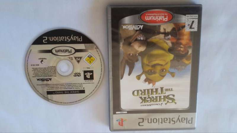 PS2 Shrek the third