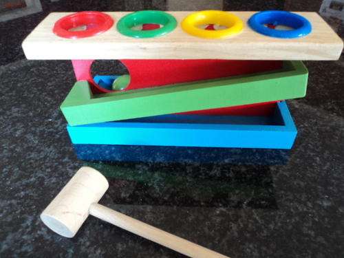 Wooden Hammer Ball Sorter!!!!!