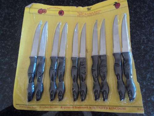 10 X STEAK KNIVES!!!!!