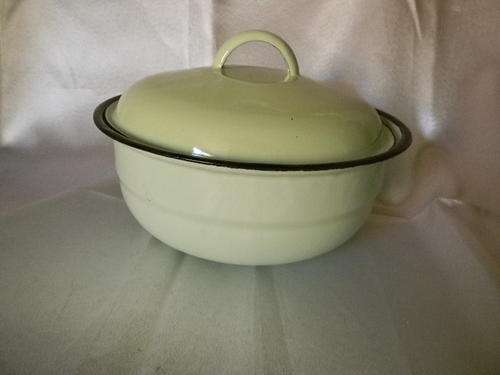 AWESOME GREEN KANGO STEEL BOWL WITH LID!!!!!! NEVER USED!!!!