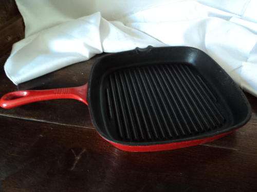 AN AWESOME EETRITE CAST IRON GRILL PAN!!!!!