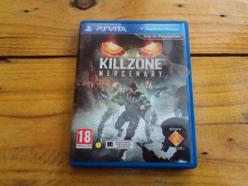 WOW!! KILLZONE MERCENARY PLAYSTATION VITA GAME IN CASE!!!!!!!!!