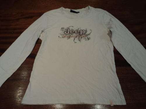 WOW!! STUNNING JEEP BEIGE LADIES LONG SLEEVE SHIRT!!!!! SIZE MEDIUM!!!!!