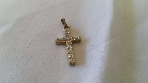 A VERY SPECIAL DIAMANTE CROSS PENDANT FROM BETHLEHEM!!!