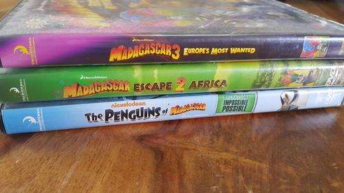 MADAGASCAR MOVIES!!!!!! A MUST HAVE!!!!