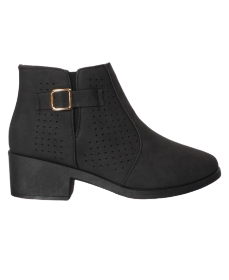 URBAN KULTURE Ladies' Ankle Boots - BLACK | NAVY | TAN | Size 3 | 4 | 5 | 6 | 7 | 8