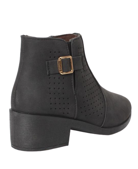 URBAN KULTURE Ladies' Ankle Boots - BLACK | NAVY | TAN | Size 3 | 4 | 5 | 6 | 7 | 8