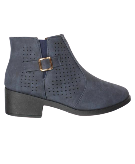 URBAN KULTURE Ladies' Ankle Boots - BLACK | NAVY | TAN | Size 3 | 4 | 5 | 6 | 7 | 8