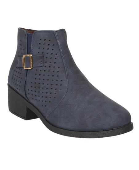 URBAN KULTURE Ladies' Ankle Boots - BLACK | NAVY | TAN | Size 3 | 4 | 5 | 6 | 7 | 8