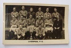 REAL VINTAGE SPORTS PHOTO - PRE 1930S - LIVERPOOL F.C