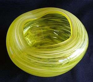 A 1950s/60s style Murano ashtray