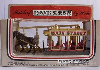 MINT IN BOX LLEDO DIE CAST VINTAGE VEHICLE - MAIN STREET