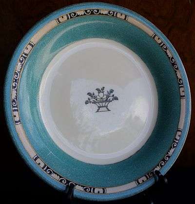 AN OLD PLATE BY WEDGWOOD