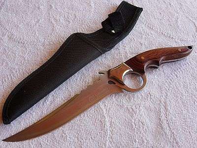 KNIFE WITH SHEATH - POSTAGE R25