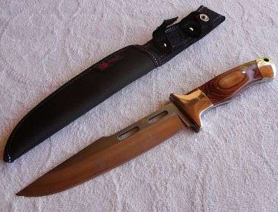 KNIFE WITH SHEATH - POSTAGE R25