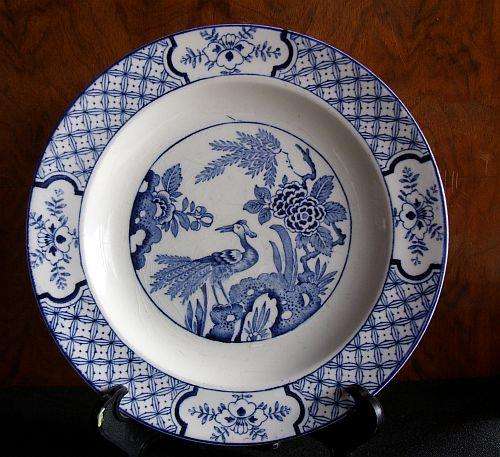 A VICTORIAN PERIOD SIDE PLATE BY WOODS & SONS IN THE "YUAN" PATTERN