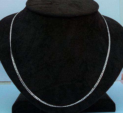 GREAT QUALITY 45 CM STERLING SILVER NECKLACE !!! BIDDING IS PER NECKLACE ...FREE COMBINING !!!