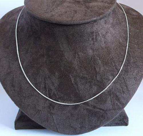 AWESOME QUALITY 40 CM STERLING SILVER NECKLACE !!! BIDDING IS PER NECKLACE ...FREE COMBINING !!!