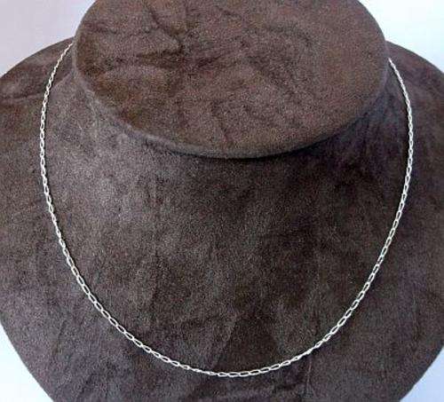 SUPER QUALITY 40 CM STERLING SILVER NECKLACE !!! BIDDING IS PER NECKLACE ...FREE COMBINING !!!