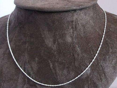 WOW !!! 40 CM STERLING SILVER NECKLACE !!! BIDDING IS PER NECKLACE ...FREE COMBINING !!!