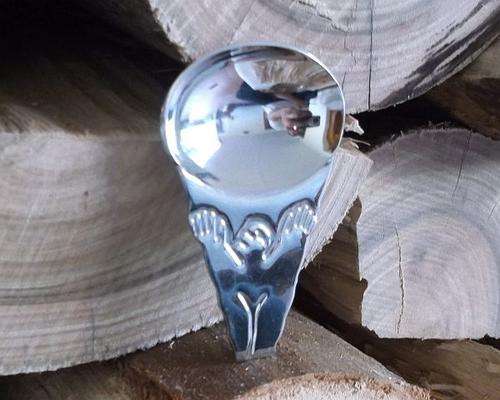 A TOTALLY CUTE CARROL BOYES SPOON WITH "MAN" MOTIF .....GREAT COLLECTABLE !!