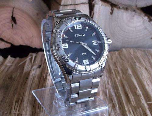 AWESOME GENTLEMAN S WATCH BY TEMPO AMERICAN SWISS GOOD AS NEW .WOW
