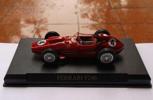 1:43 FERRARI F246 DIE CAST METAL MODEL ON STAND ...AWESOME DETAILS