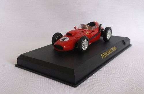 1:43 FERRARI F246 DIE CAST METAL MODEL ON STAND ...AWESOME DETAILS !!!