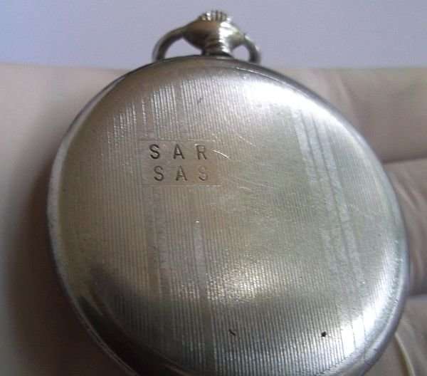 ULTRA RARE !!! S.A.R - S.A.S ...VINTAGE MOERIS GRAND PRIX INCABLOC SWISS MADE POCKET WATCH !!! WOW !