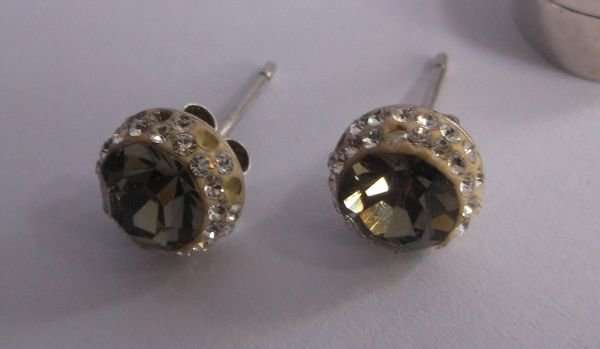 AWESOME DEAL !!! 4 PAIRS OF STERLING SILVER EARRINGS !!!