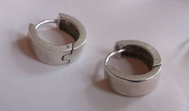 AWESOME DEAL !!! 4 PAIRS OF STERLING SILVER EARRINGS !!!