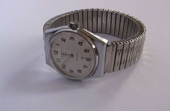 AWESOME FIND !!!! RARE VINTAGE MENS ROTARY AVENGER - WIND UP