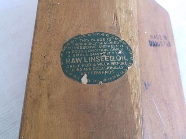 AWESOME !!! VINTAGE 1957 CRICKET BAT AUTOGRAPHED !!! GRIQUAS VS MARYLEBONE @ DE BEERS STADIUM !!!WOW