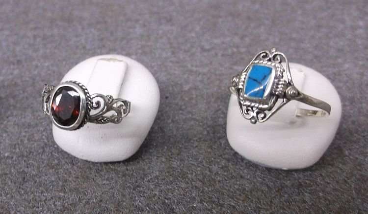 CRAZY !! INSANE !! MR SILVARTI HAS LOST THE PLOT !!! 10 STERLING SILVER RINGS FOR ONE WINNING BID !!