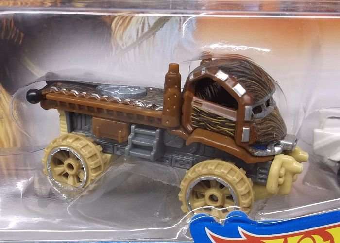 SO WICKED !! QUALITY !!! HOTWHEELS ""STAR WARS"" CHARACTER VEHICLES SET...CHEWBACCA & HAN SOLO ..WOW