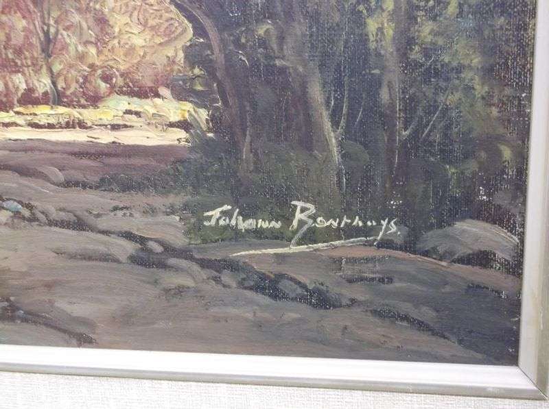 A stunning HUGE original oil on board by well known SA artist Johann Bonthuys